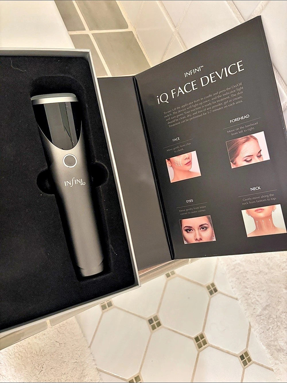Infini iQ Face Device Sonic Therapy Facial Device NWT